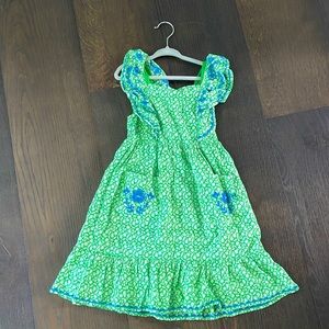 Mini boden embroidered dress
